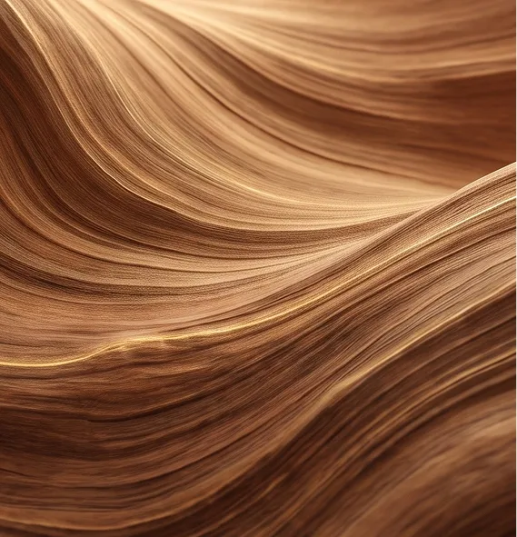 Detail of warm wood grain texture
